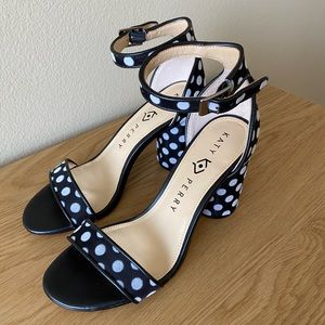 Katy Perry Ankle Strap Heels, Size 6.5